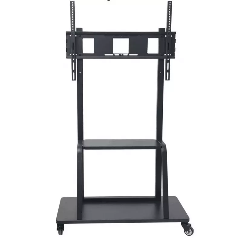 Vivolink VLFS4290 monitor mount / stand 2.54 m (100 inch) Floor Black