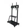 Vivolink VLFS4290 monitor mount / stand 2.54 m (100 inch) Floor Black