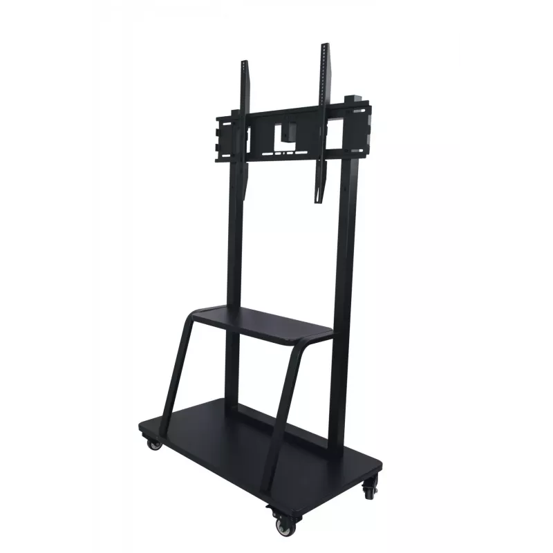 Vivolink VLFS4290 monitor mount / stand 2.54 m (100 inch) Floor Black