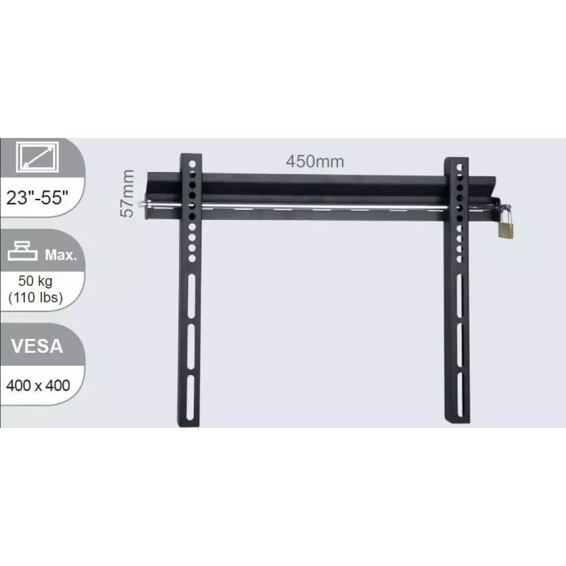 Vivolink VLMW2355 TV mount/stand 139.7 cm (55 inch) Black