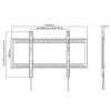 Vivolink VLMW60100 TV mount/stand 2.54 m (100 inch) Black