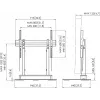 Motorized display mount Vogel's RISE 4105 (model 7341050) — motorized lift for flat screens