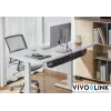 Cable management Vivolink VLUDCM914 Steel Black 914mm