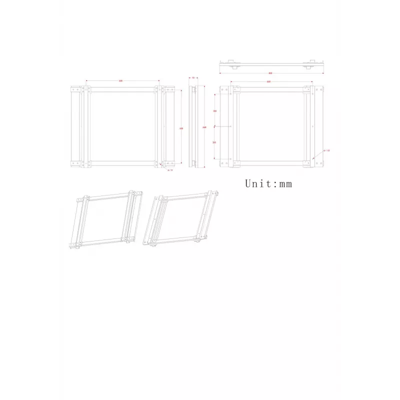 Monitor Ernitec 0070-24265-WVSWIM 24 inch LCD Display 1920x1080