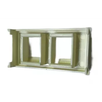 Outlet Panel VivoLink WI221266 for 2 x Keystone — panel for two Keystone modules