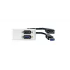 Vivolink WI221295 socket-outlet HDMI + USB A White 2 modules USB 3.2