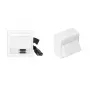 Vivolink WI221292 socket-outlet HDMI + DisplayPort + 3.5mm White