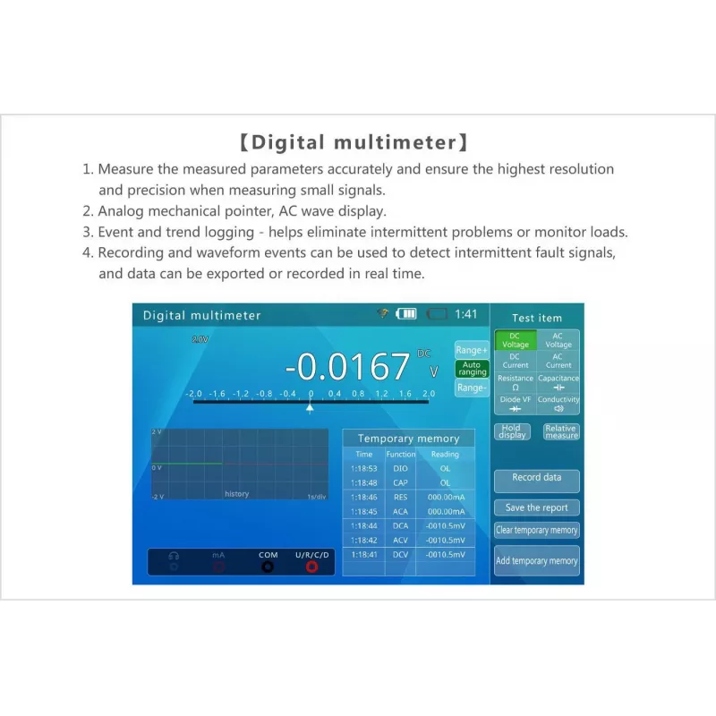 Ernitec 0070-24107-TESTER surveillance monitor CCTV test monitor 17.8 cm (7 inch) 1920 x 1200 pixels