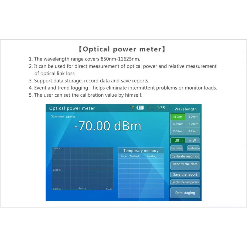 Ernitec 0070-24107-TESTER surveillance monitor CCTV test monitor 17.8 cm (7 inch) 1920 x 1200 pixels