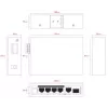 Network switch Ernitec ELECTRA-U06-1GB 1GB Ethernet