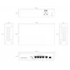 Network switch Ernitec ELECTRA-U04-1GB-60W 4 ports 1GB 60W