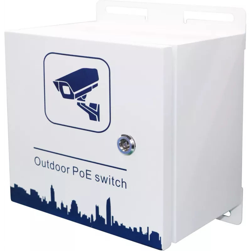Ernitec ELECTRA-M10-OUTDOOR-200 network switch Managed L2 Gigabit Ethernet (10/100/1000) Power over Ethernet (PoE) Grey