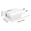 Verbatim Essentials GaN Charger 65W EU plug White, Indoor, AC, 20 V, White