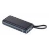 Powerbank SANDBERG All-in1 Powerbank 20000 PD 67W — 20000 mAh LiPo, 1×USB-A, 1×USB-C, 15W output, black/grey