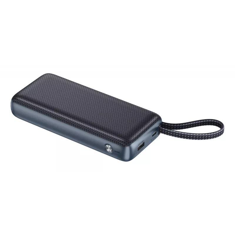 Powerbank SANDBERG All-in1 Powerbank 20000 PD 67W — 20000 mAh LiPo, 1×USB-A, 1×USB-C, 15W output, black/grey