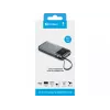 Powerbank SANDBERG All-in1 Powerbank 20000 PD 67W — 20000 mAh LiPo, 1×USB-A, 1×USB-C, 15W output, black/grey