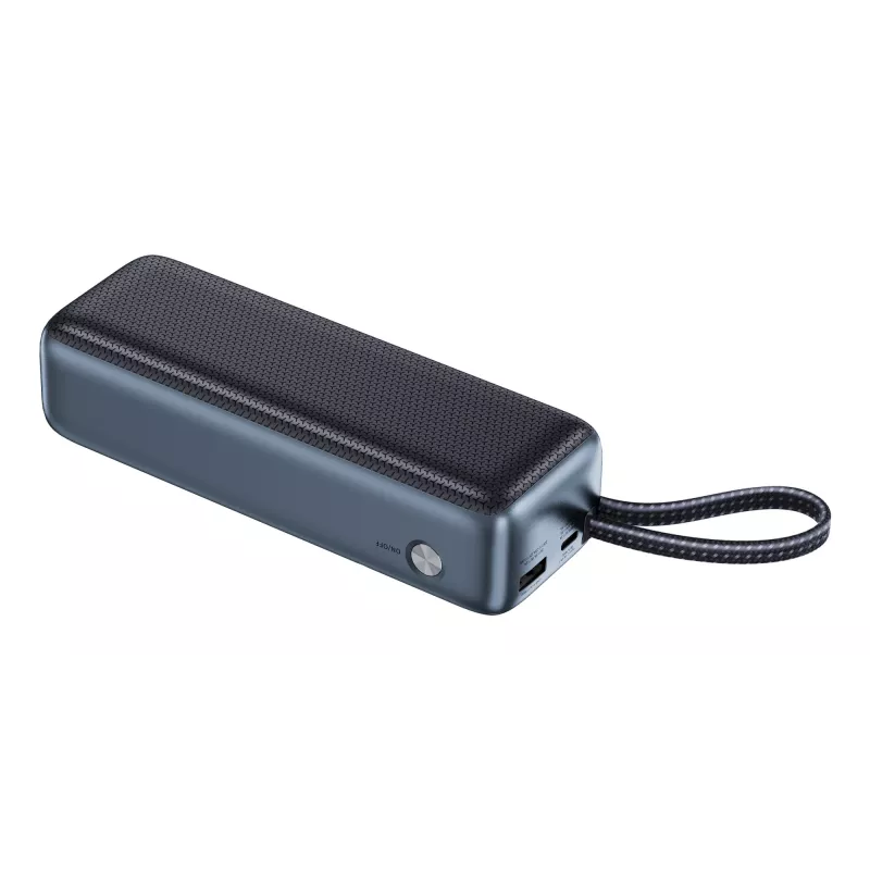 Portable power bank SANDBERG All-in1 Powerbank 20000 PD 130W — 20000 mAh, LiPo, USB-A 1x, USB-C 1x, 130 W, black/grey
