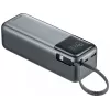 Powerbank SANDBERG All-in1 Powerbank 27000 PD 240W — 27000 mAh LiPo, 240W output, 1× USB-A, 1× USB-C, 3.6V — Black/Grey