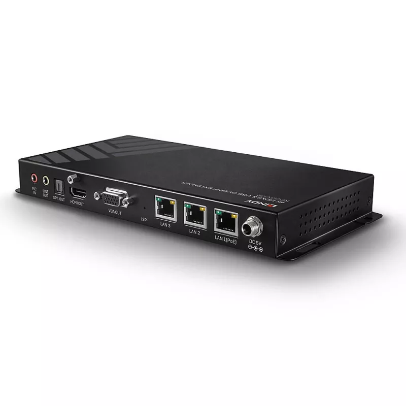 AV receiver Lindy 4K HDMI & USB over IP Extender Receiver