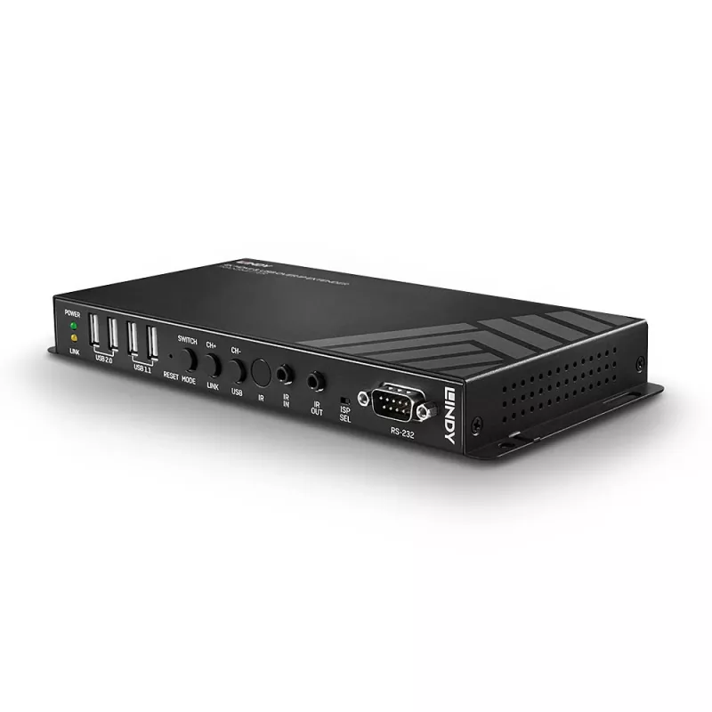 AV receiver Lindy 4K HDMI & USB over IP Extender Receiver
