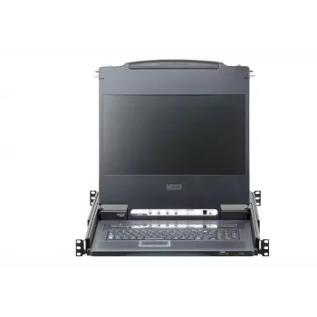 ATEN CL6708MW rack console 43.9 cm (17.3 inch) 1920 x 1080 pixels Metal, Plastic Black 1U