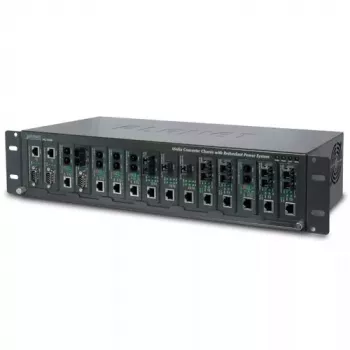 Converter Chassis PLANET MC-1500R 15 Slot 19 inch