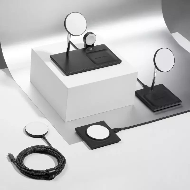 Power adapter for portable devices native union Drop Black, colour Black
