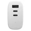 Fast GaN Charger Native Union Fast Gan Charger Pd 67W White Intl 2C1A USB‑C 2 ports 67W AC 100–240V protection against overcurrent overvoltage overheating