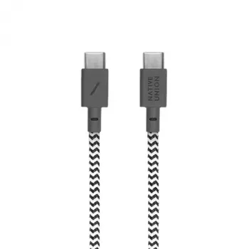 USB-C cable Native Union BELT-C-ZEB-2-NP 1.2 m USB-C to USB-C Black/White