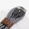 USB-C cable Native Union BELT-C-ZEB-2-NP 1.2 m USB-C to USB-C Black/White