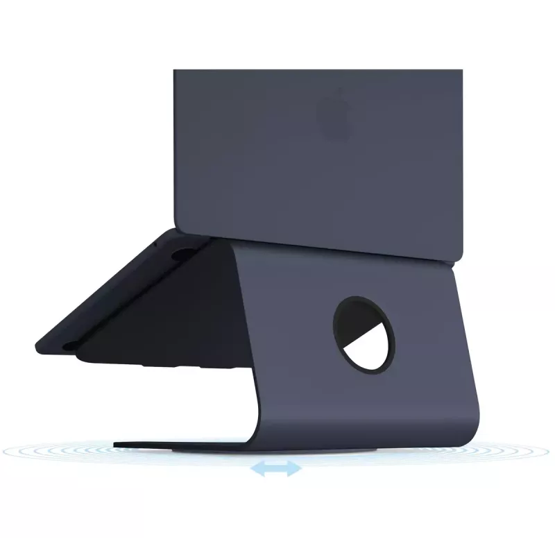 Laptop Stand Rain Design MSTAND360 360° Swivel Black Aluminium