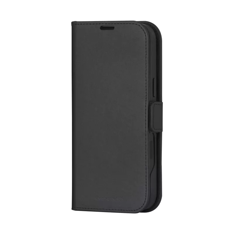 Folio Case dbramante1928 Lynge MagSafe iPhone 16 Black 3 Card Pockets