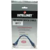 Intellinet Network Patch Cable, Cat5e, 0.5m, Blue, CCA, U/UTP, PVC, RJ45, Gold Plated Contacts, Snagless, Booted, Lifetime Warranty