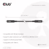CLUB3D 15M Full-Feature USB-C® Cable / 49.21ft 8K60Hz 10Gbps 60W