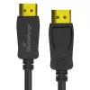 DisplayPort cable MediaRange MRCS248 2 m, DisplayPort to DisplayPort, Black