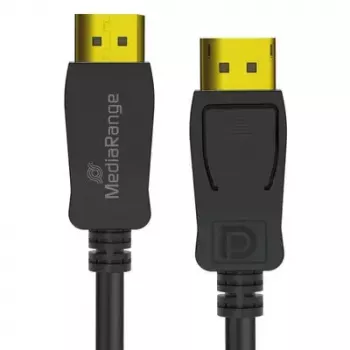 DisplayPort cable MediaRange MRCS248 2 m, DisplayPort to DisplayPort, Black