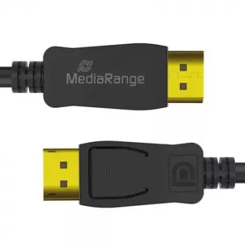 DisplayPort cable MediaRange MRCS248 2 m, DisplayPort to DisplayPort, Black