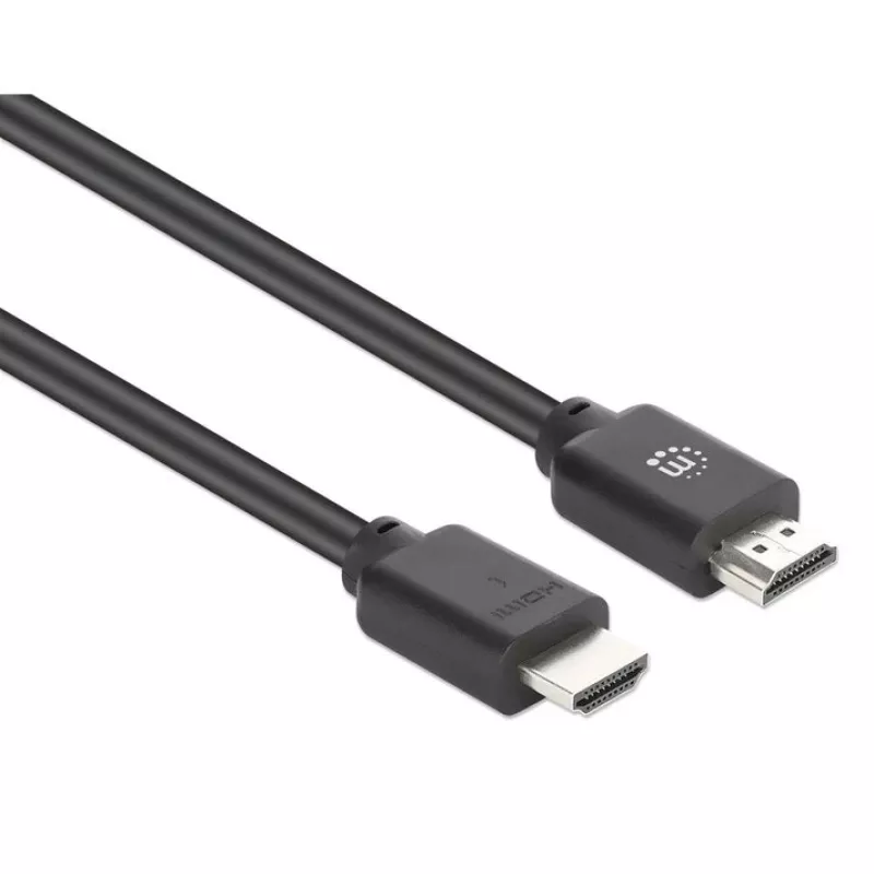 Manhattan HDMI 4K@60Hz Cable with Ethernet, 22.5m, Suitable for ALL 4K & 1080p/HD uses - when upgrading now or have it ready for when you need it, Male to Male, Black, Ultra HD 4k x 2k, Lifetime Warranty, Premium High Speed