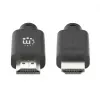 Manhattan HDMI 4K@60Hz Cable with Ethernet, 22.5m, Suitable for ALL 4K & 1080p/HD uses - when upgrading now or have it ready for when you need it, Male to Male, Black, Ultra HD 4k x 2k, Lifetime Warranty, Premium High Speed