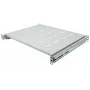 Intellinet 19 inch Sliding Shelf, 1U, For 600 to 800mm Depth Cabinets & Racks, shelf depth 350mm, Grey