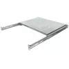 Intellinet 19 inch Sliding Shelf, 1U, For 600 to 800mm Depth Cabinets & Racks, shelf depth 350mm, Grey