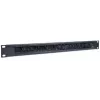 Intellinet 19 inch Cable Entry Panel, 1U, with Brush Insert, Black
