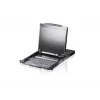ATEN CL5800N rack console 48.3 cm (19 inch) 1280 x 1024 pixels Metal Black 1U