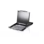 ATEN CL5800N rack console 48.3 cm (19 inch) 1280 x 1024 pixels Metal Black 1U