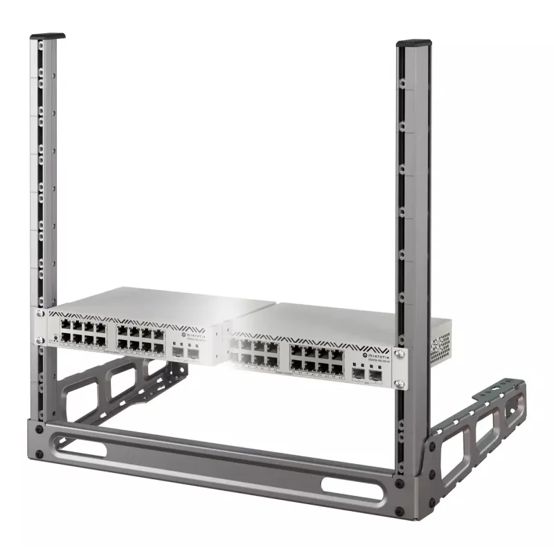 Mounting kit MikroTik RMK-2X10/19 White