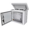 Rack cabinet Lanview RCCTV002 0U, IP66, 600×300×550 mm, 40 kg, white