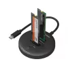 Sandberg USB3.2 Cloner Dock for NVMe M.2 SSD, Black, 20 Gbit/s