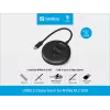 Sandberg USB3.2 Cloner Dock for NVMe M.2 SSD, Black, 20 Gbit/s