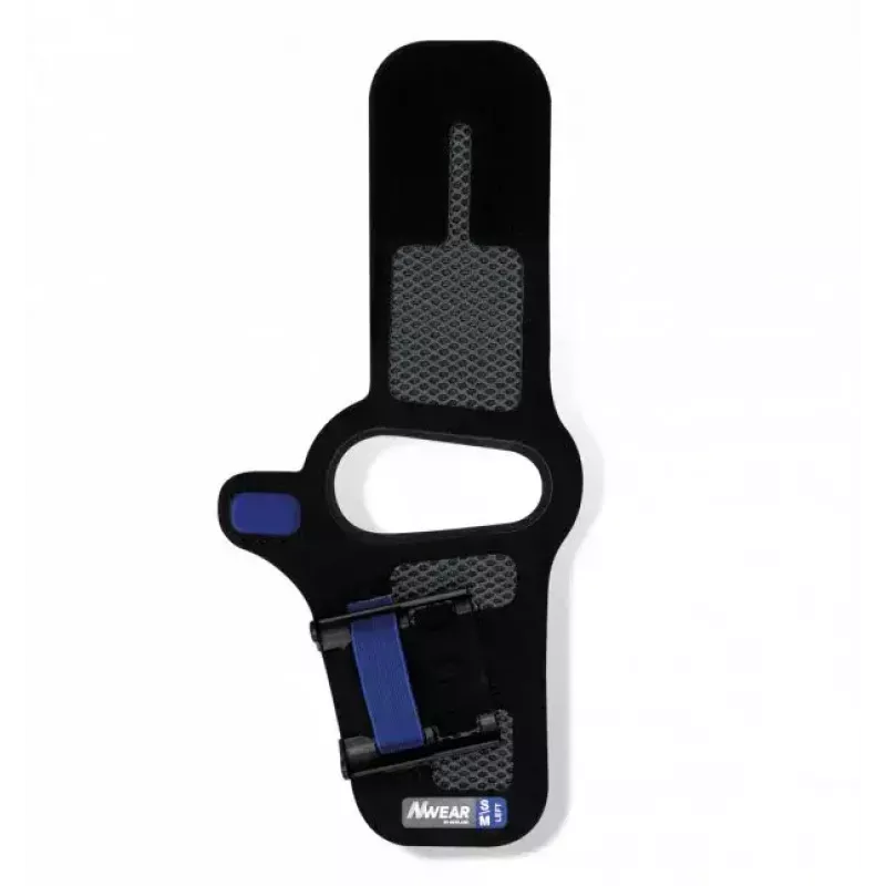 Wearable barcode reader Newland WD2 — 1D/2D CMOS, Bluetooth & USB, IP65, 80 m range, built-in Li‑Ion battery, 43 g