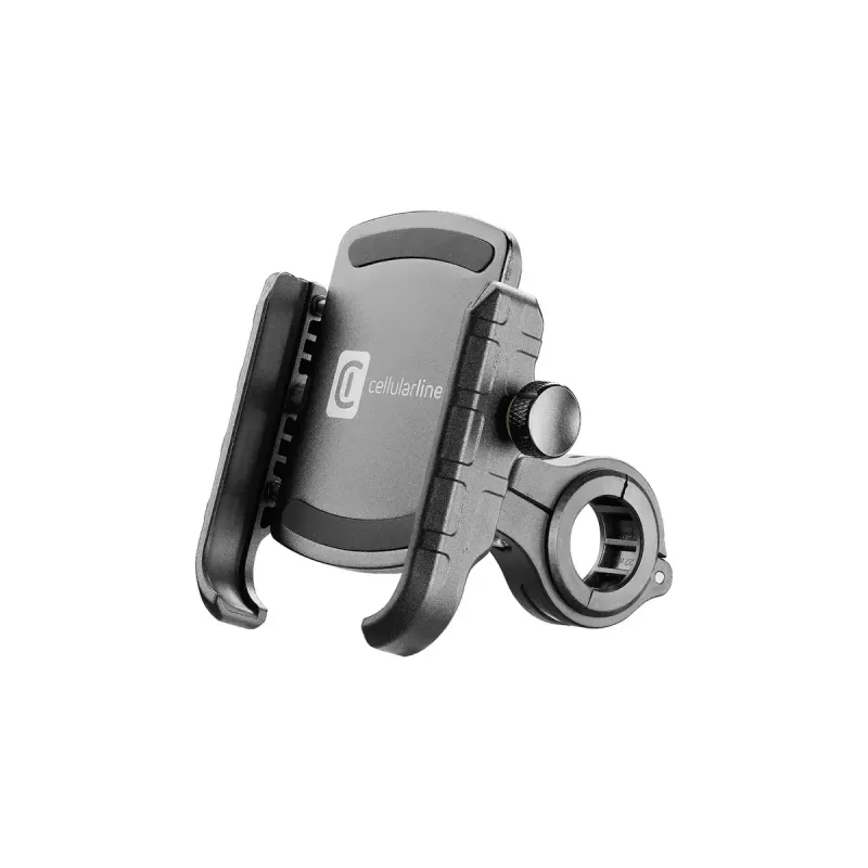 Passive holder Cellularline Rider Steel Universal Mobile phone Black
